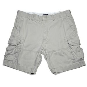 Polo Ralph Lauren Classic Polo Chino Cargo Shorts Khaki Twill Size 42